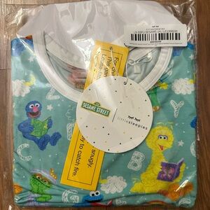 Little Sleepies & Disney Sesame Street Pajama Set